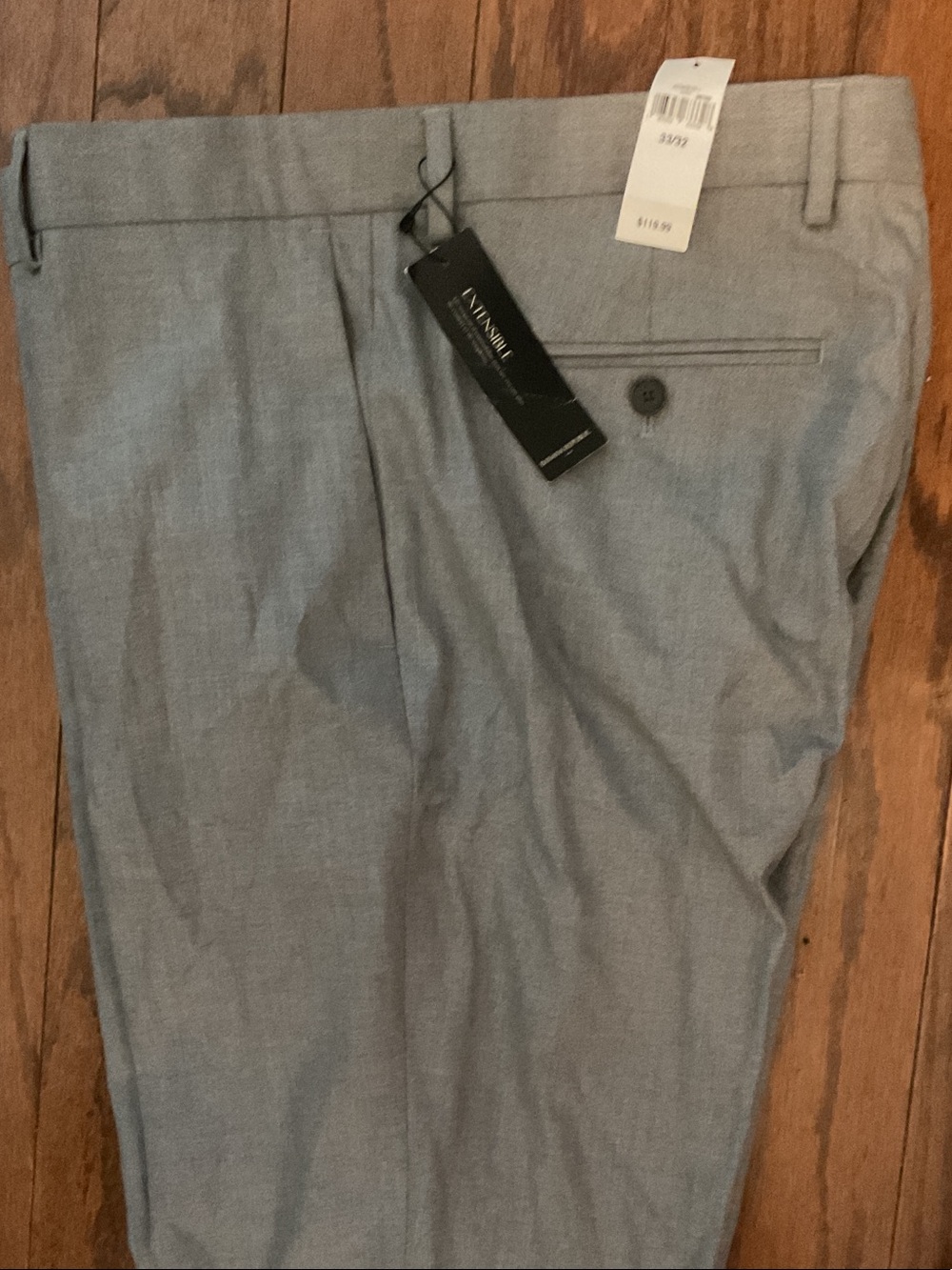 Banana Republic Light Gray Men's Dress Pants